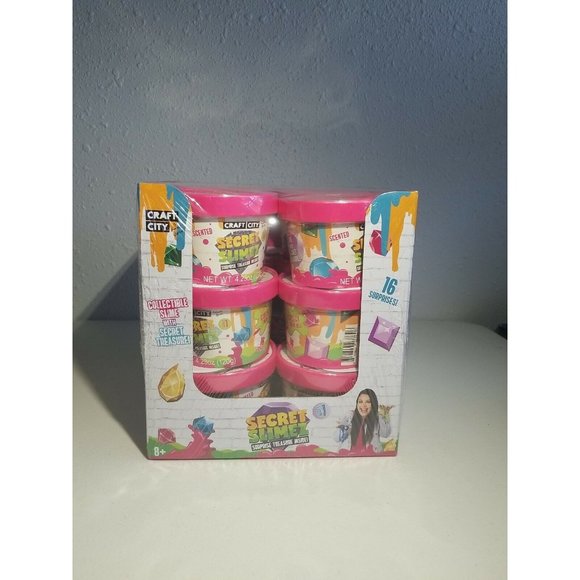 Craft City Other - Craft City Secret Slimez Slime Secret Treasure Case of 12 Piece